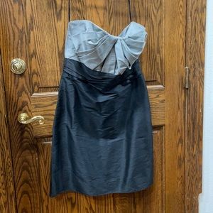 Alvina Valentina Maids Grey Black Mini Dress